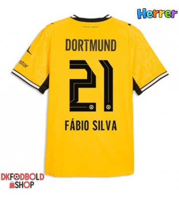 Borussia Dortmund Fabio Silva #21 Hjemmebanetrøje 2026-27 Kort ærmer Borussia Dortmund Fabio Silva #21 Hjemmebanetrøje 2026-27 Kort ærmer